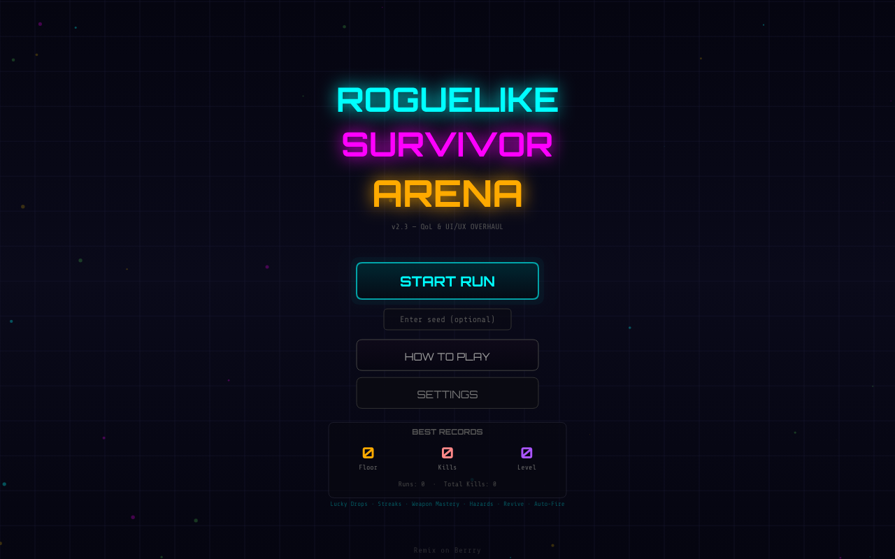 roguelike-survivor app