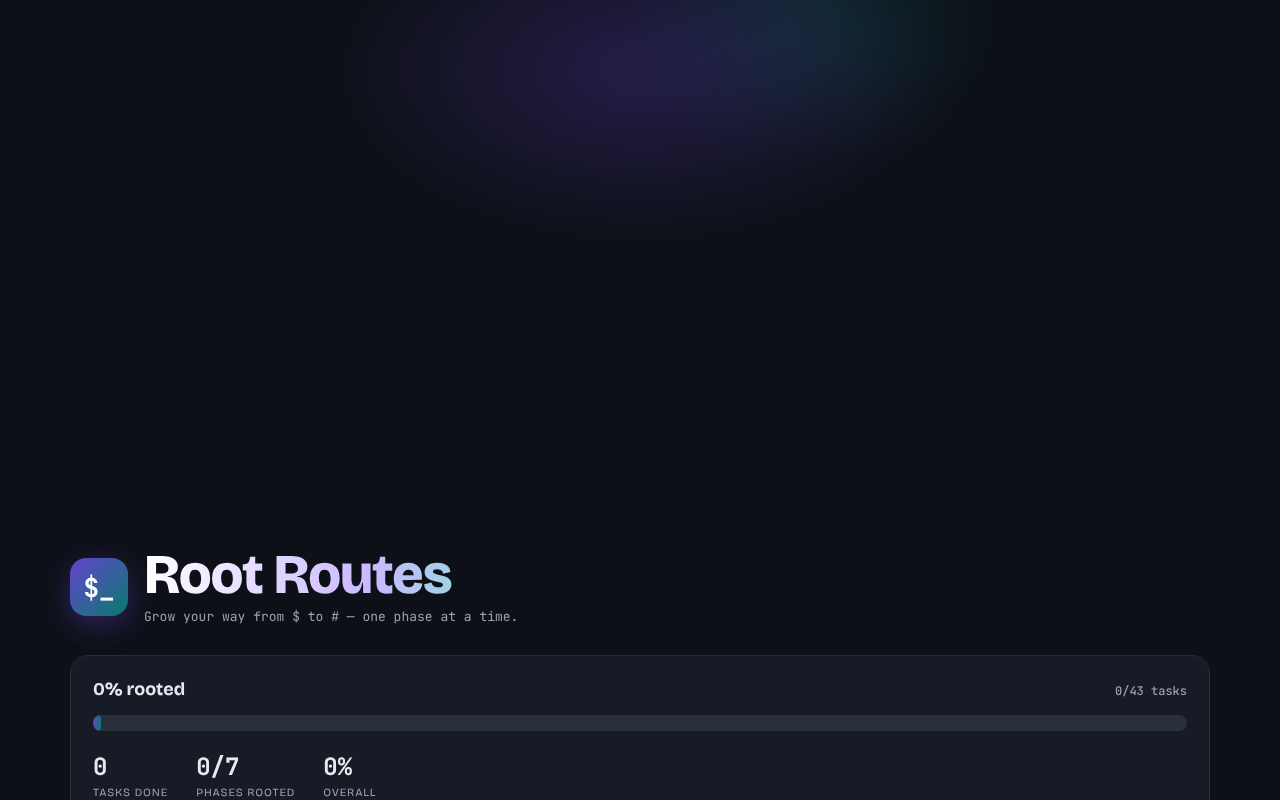 routes-interactive app