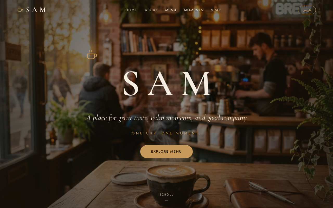 sam-coffee-warm app