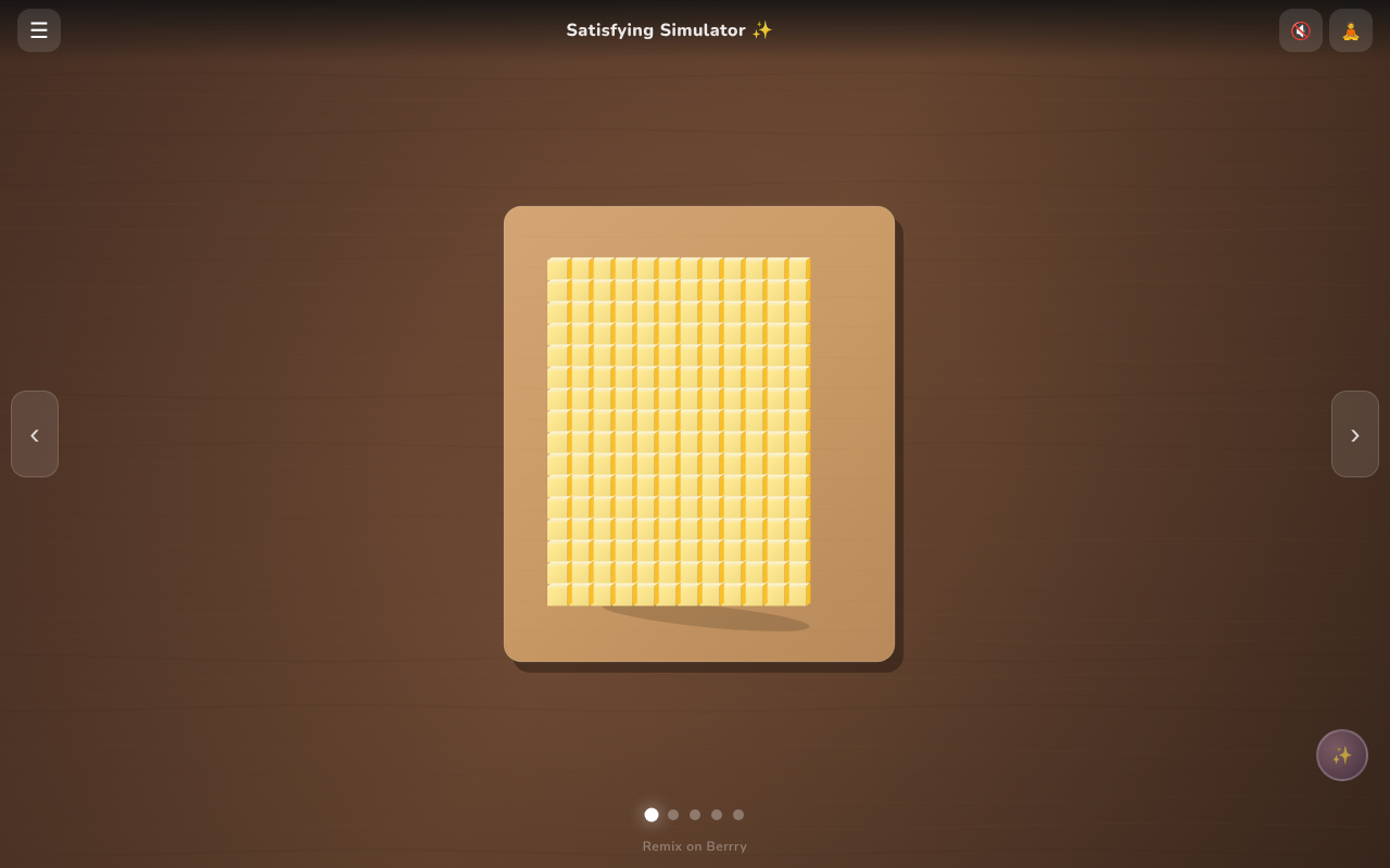 satisfying app