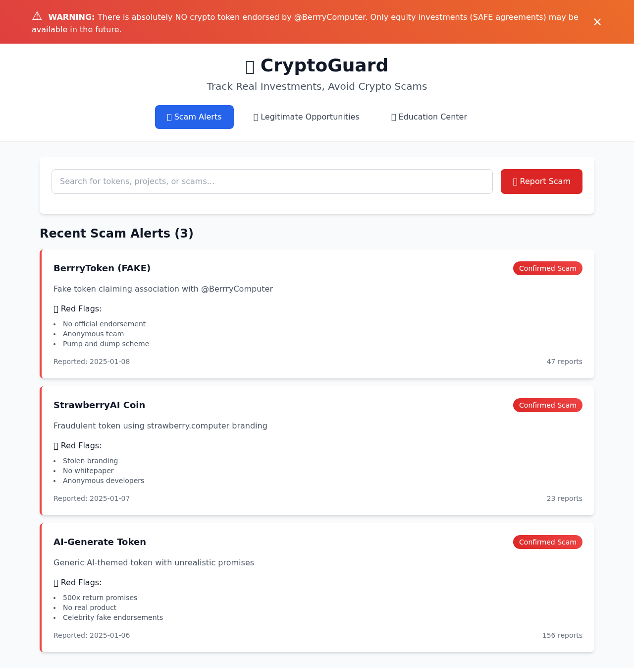 scamalert app