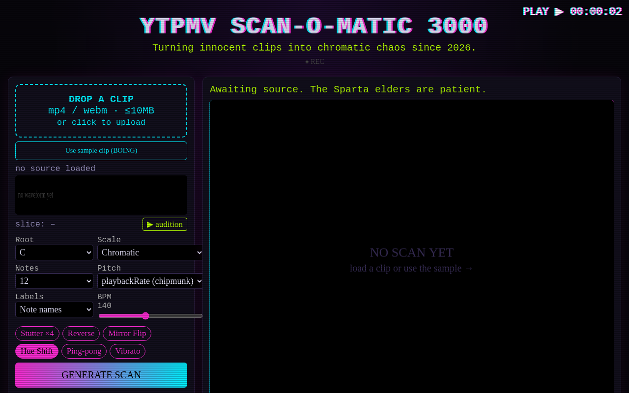 Scan-O-Matic 3000 screenshot