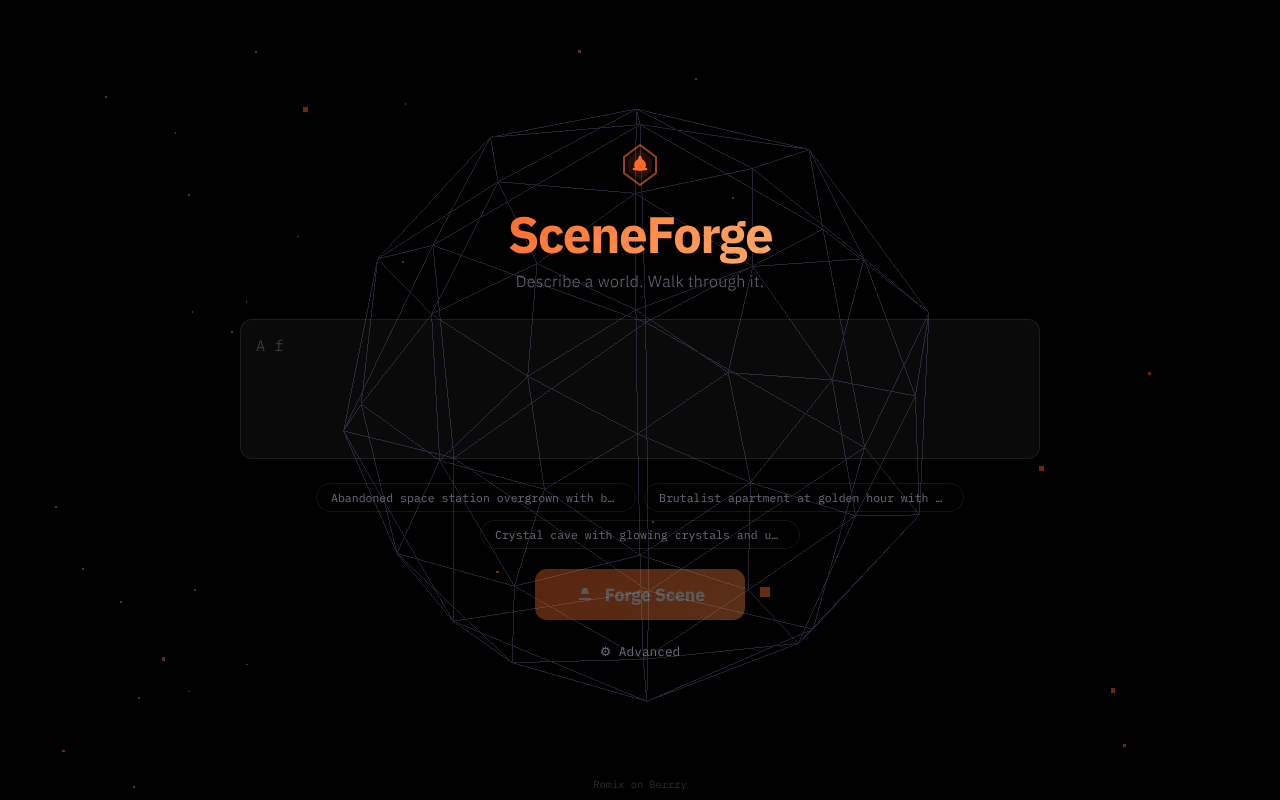 sceneforge app