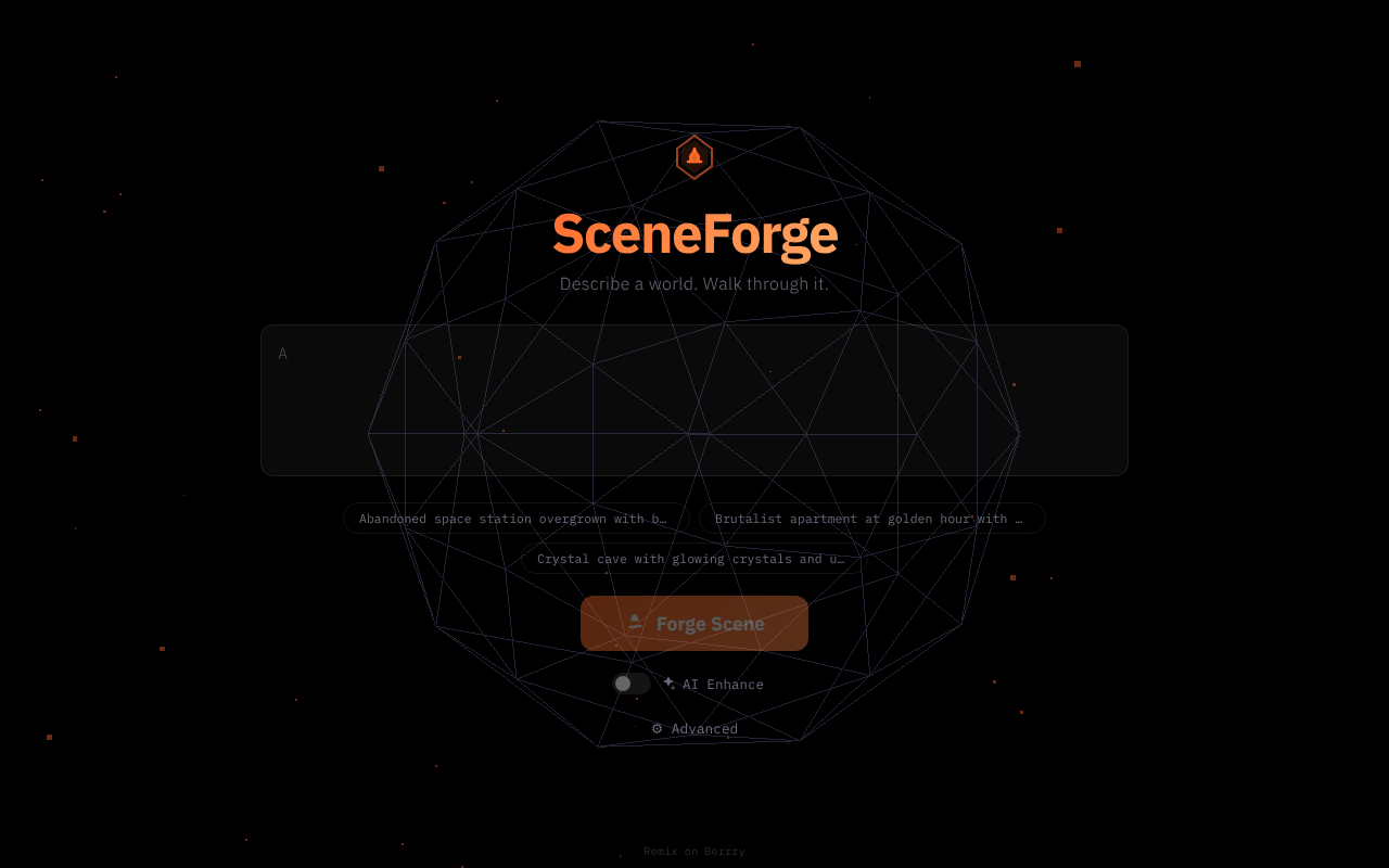 sceneforge app