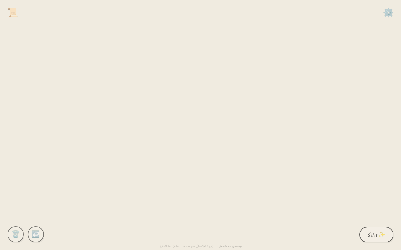 scribblesolve app