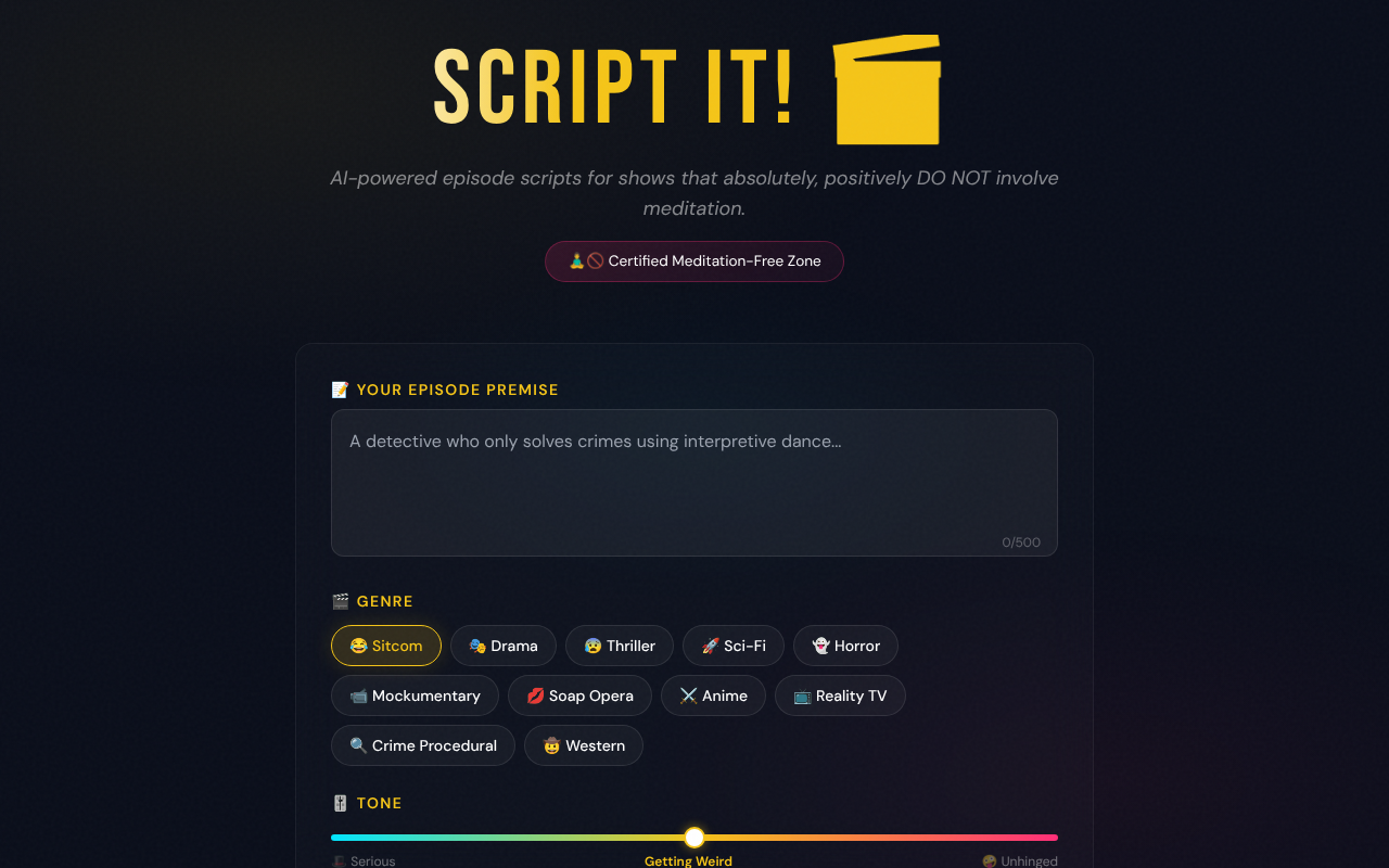 scriptit app