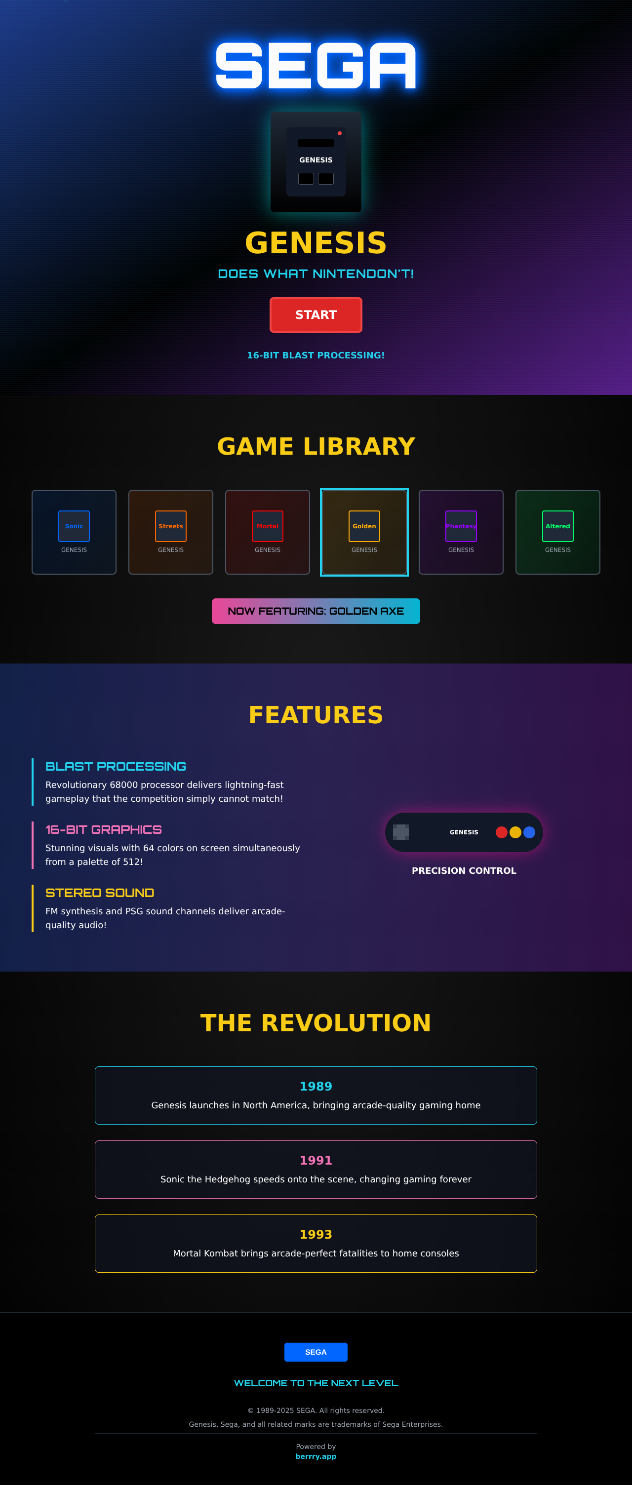 segagenesis app