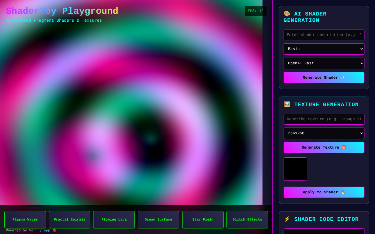 shadertoy app