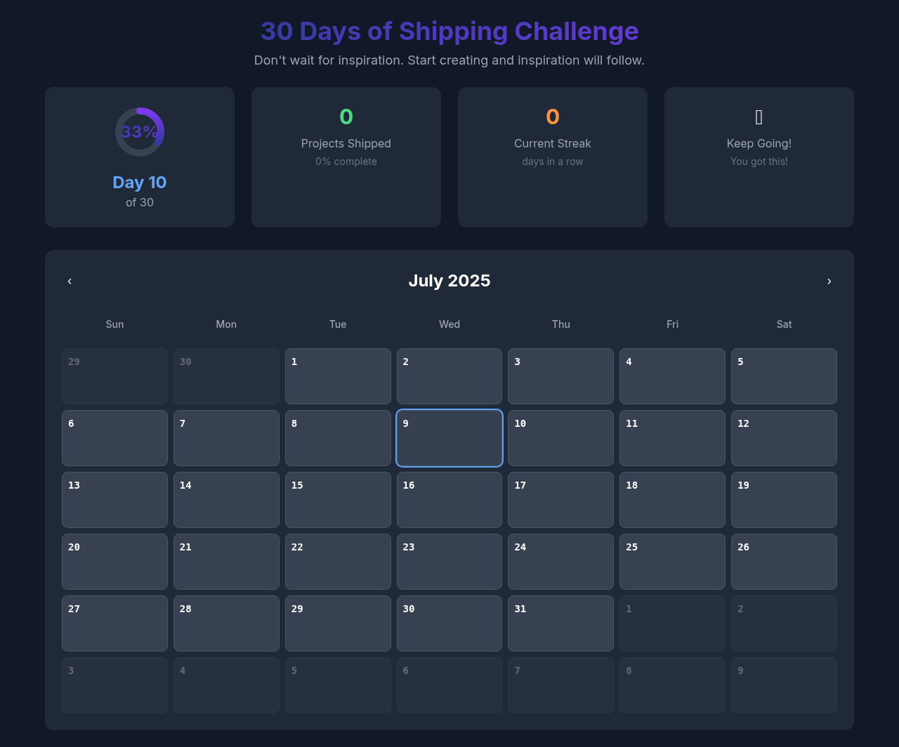 shipchallenge app