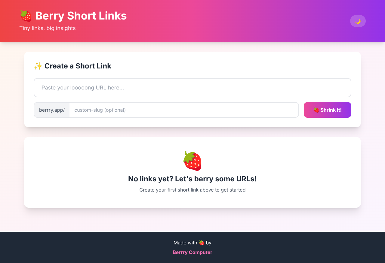 shortberry app