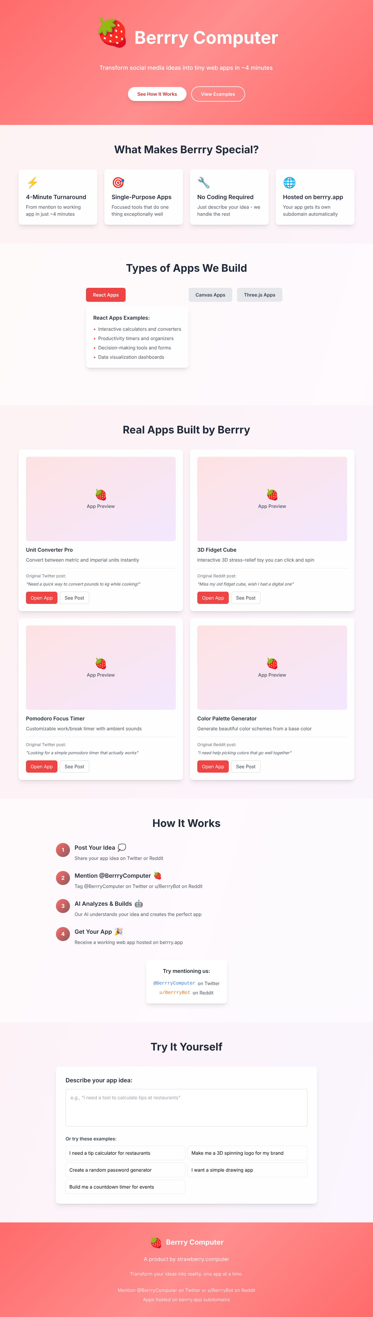 showcase app