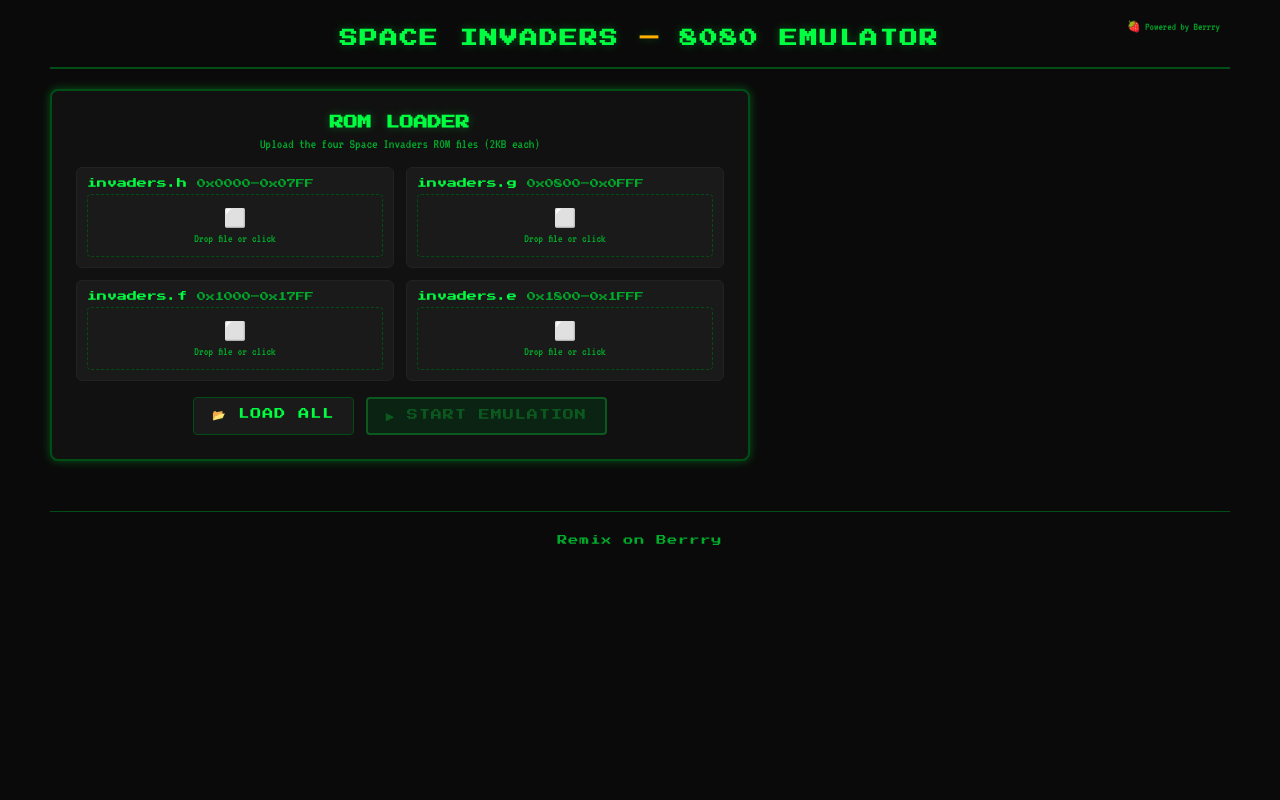 si8080emu app