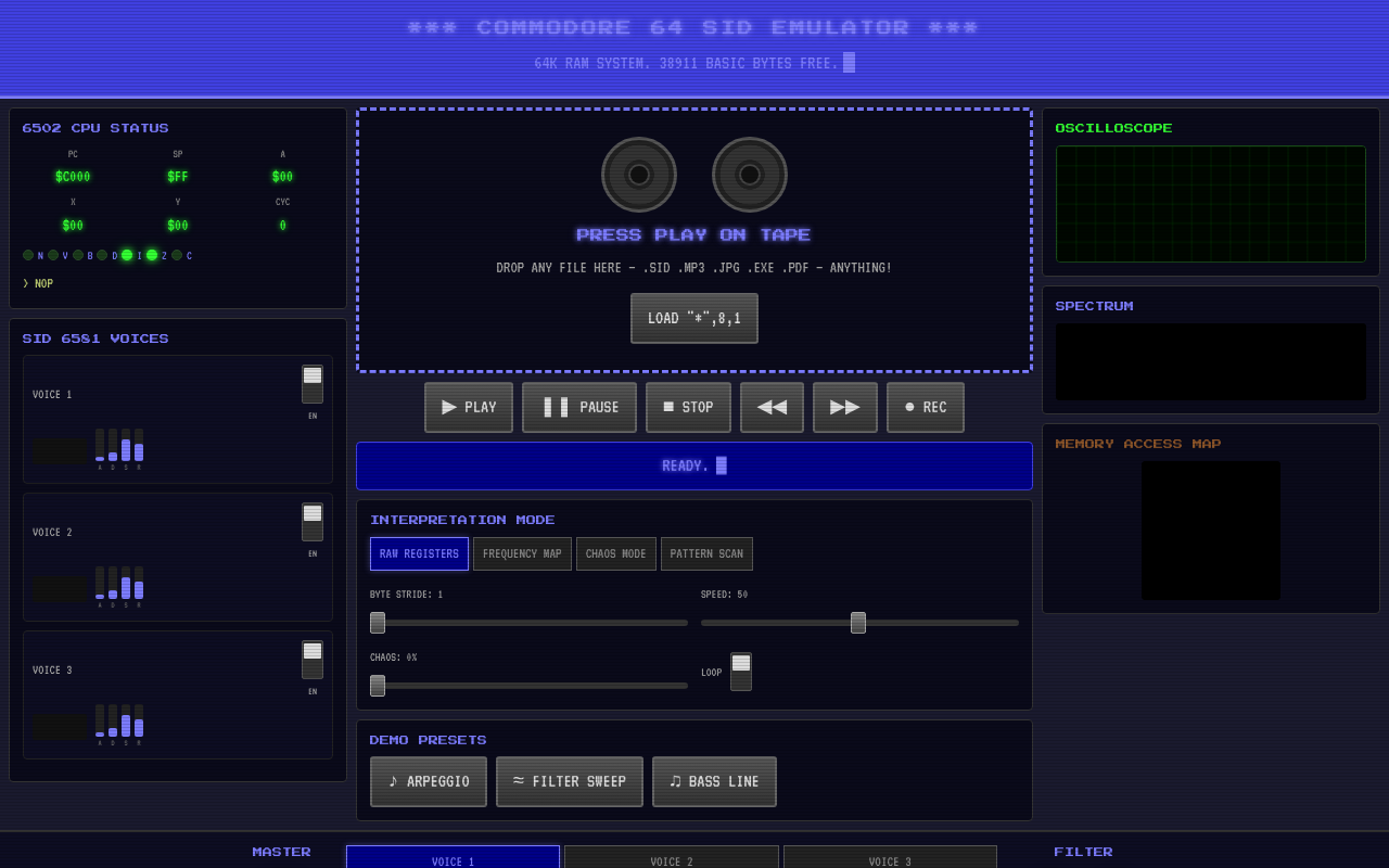 sid-emulator app