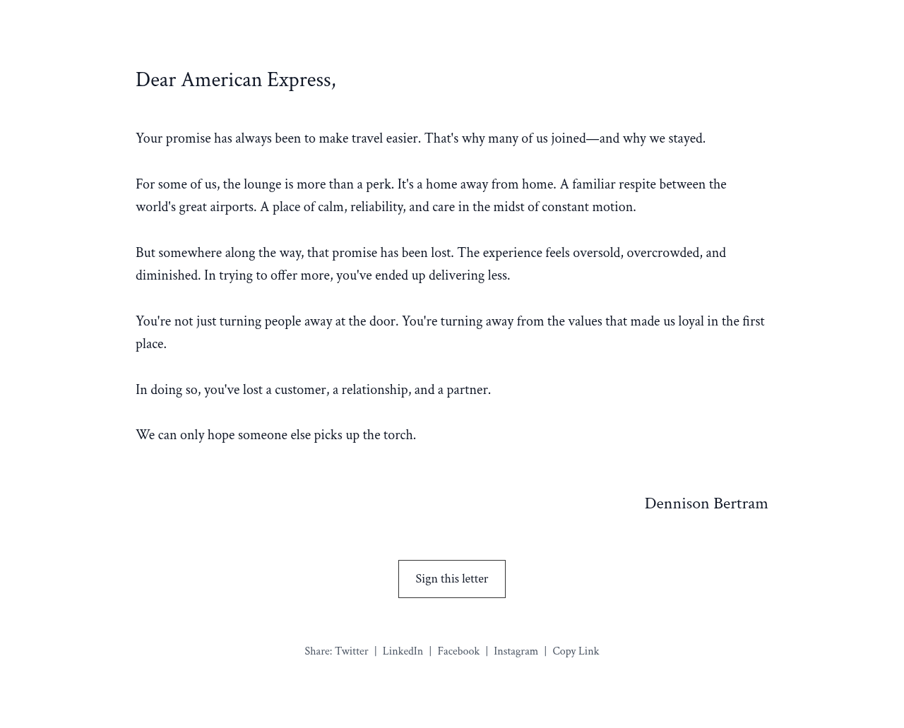 Editorial Letter Advocate screenshot