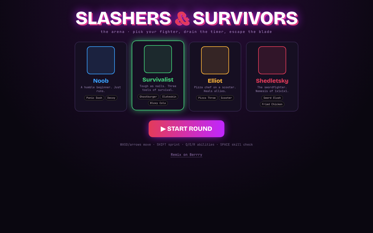 Slashers & Survivors screenshot