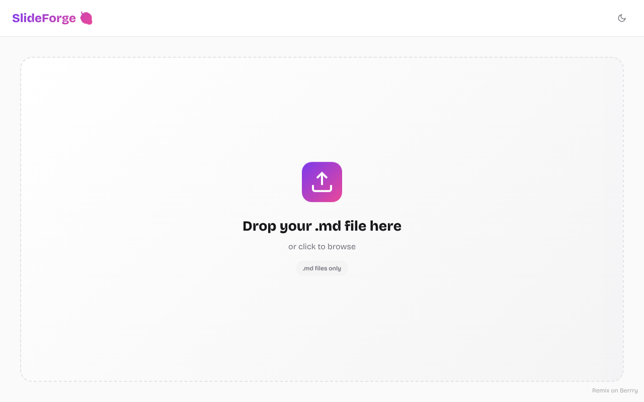 slideforge app