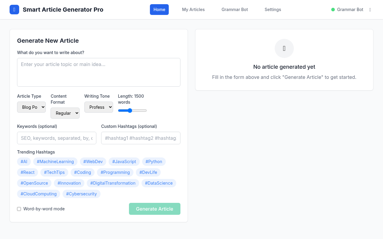 Smart Article Pro screenshot