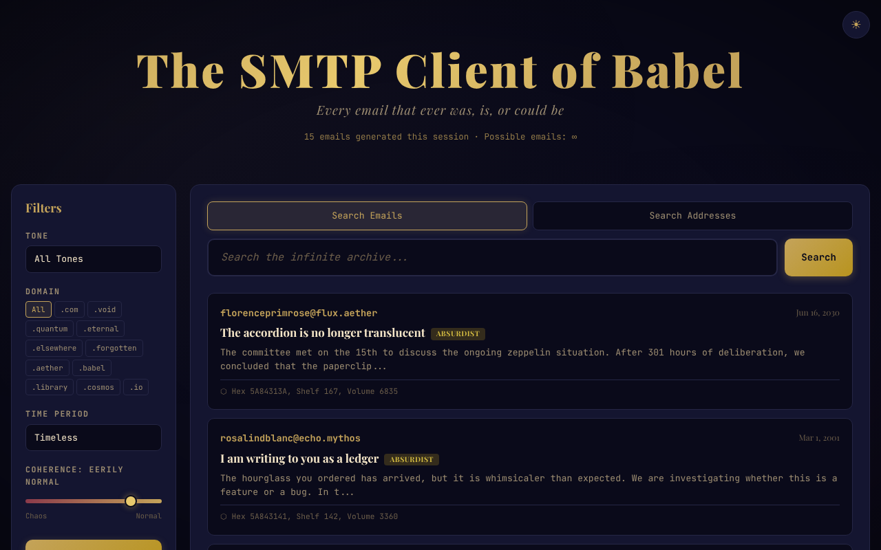 smtpbabel app