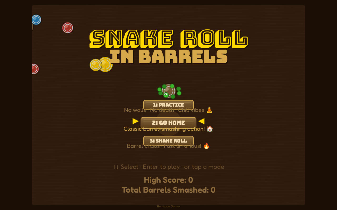 snakerollinbarrels app