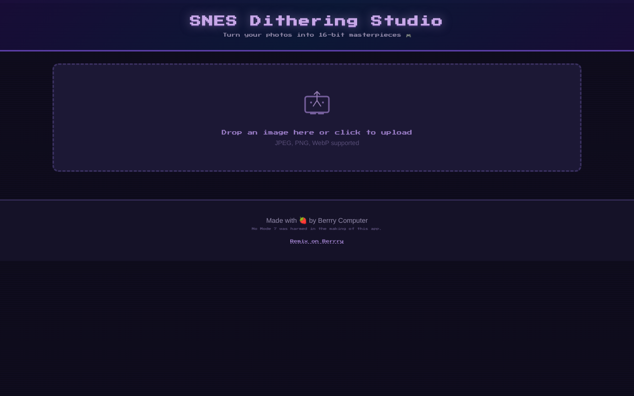 snes-dither app