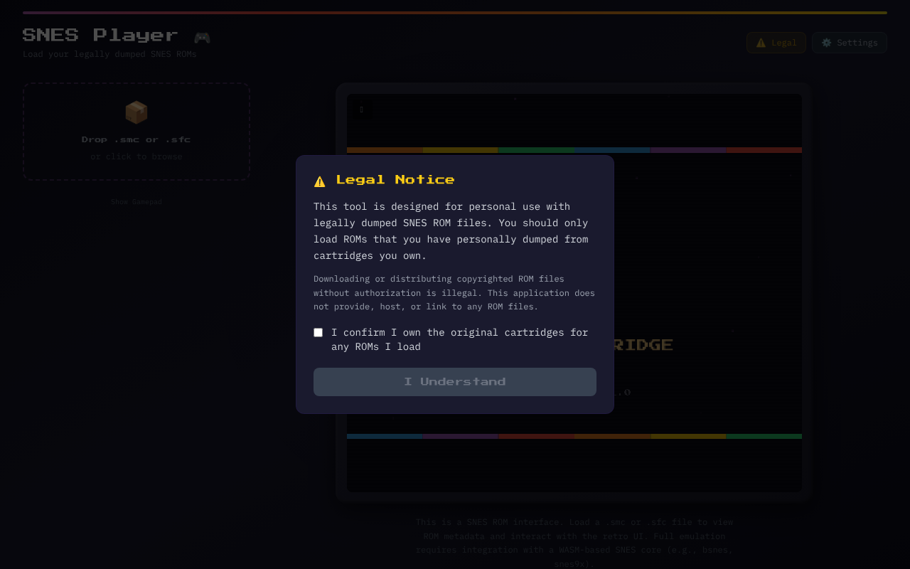 snes-player app