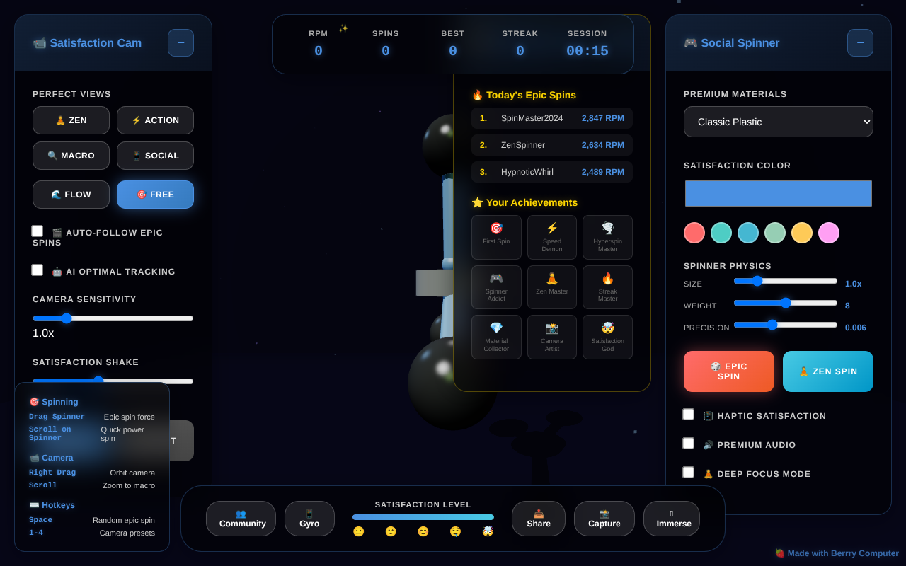 Social Spin screenshot