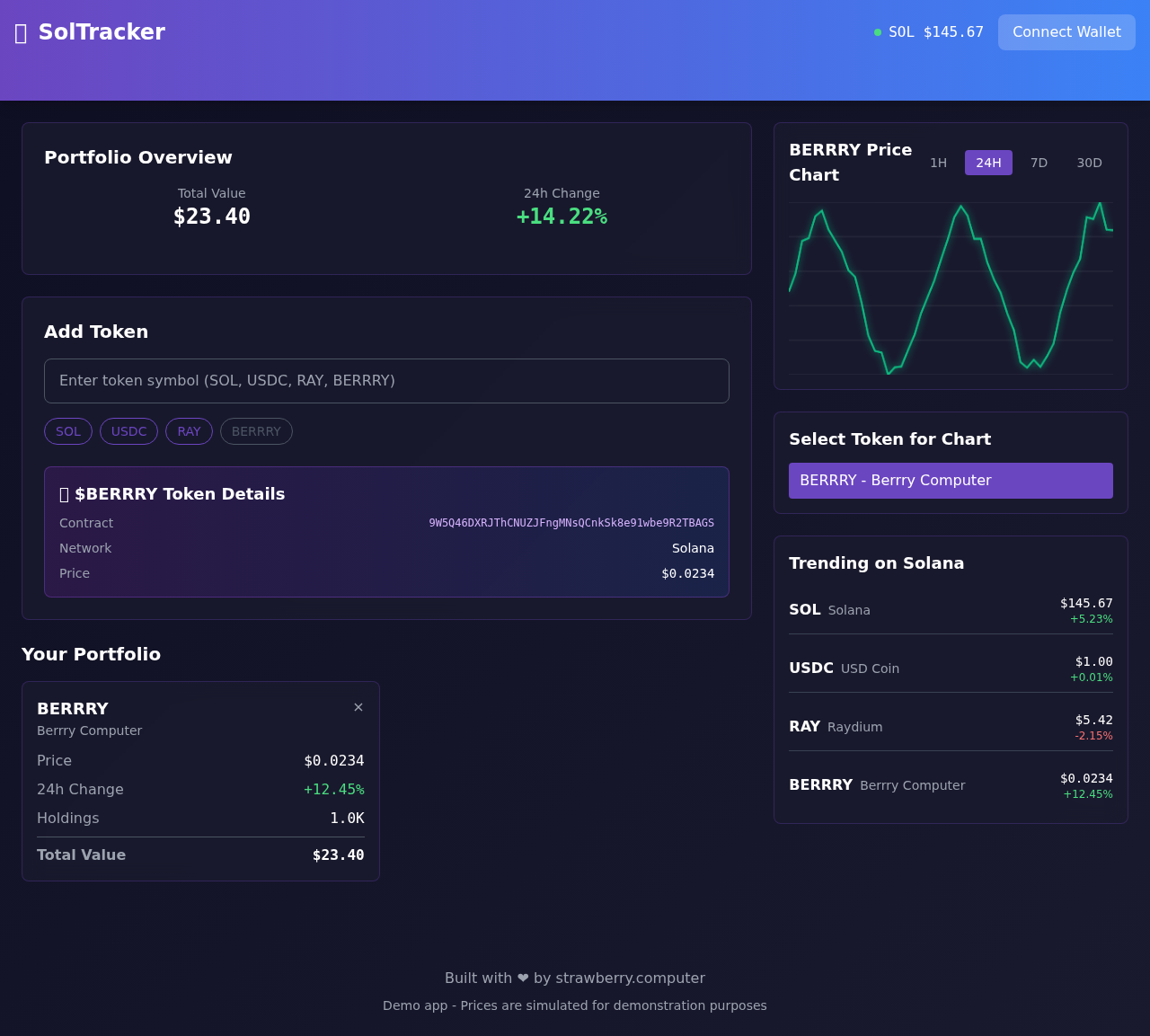 soltracker app