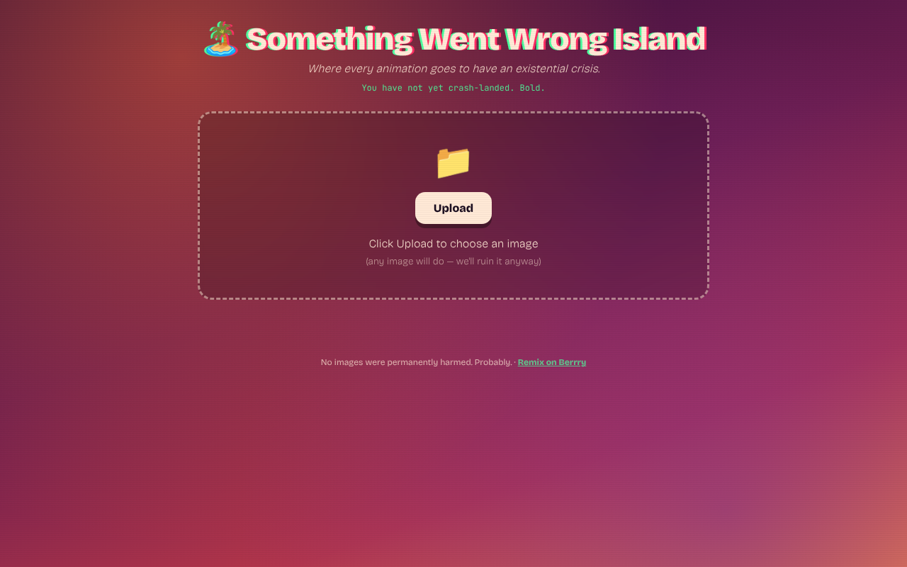 something-went-wrong app
