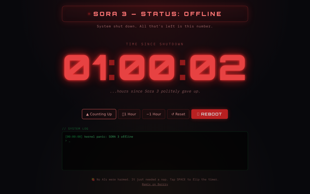sora-countdown-shut app