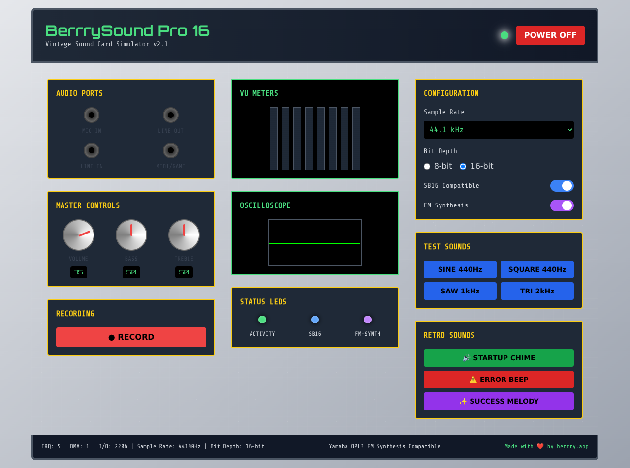 soundcard app