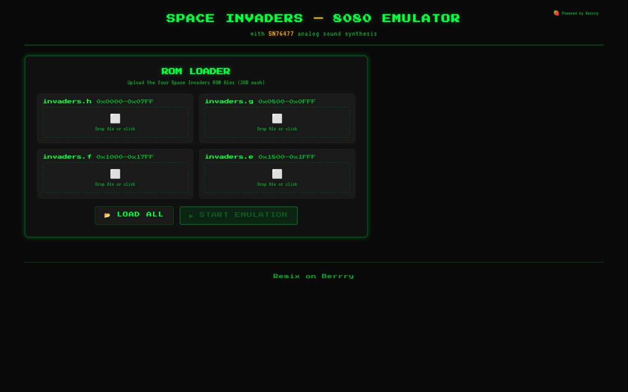 space-invaders app