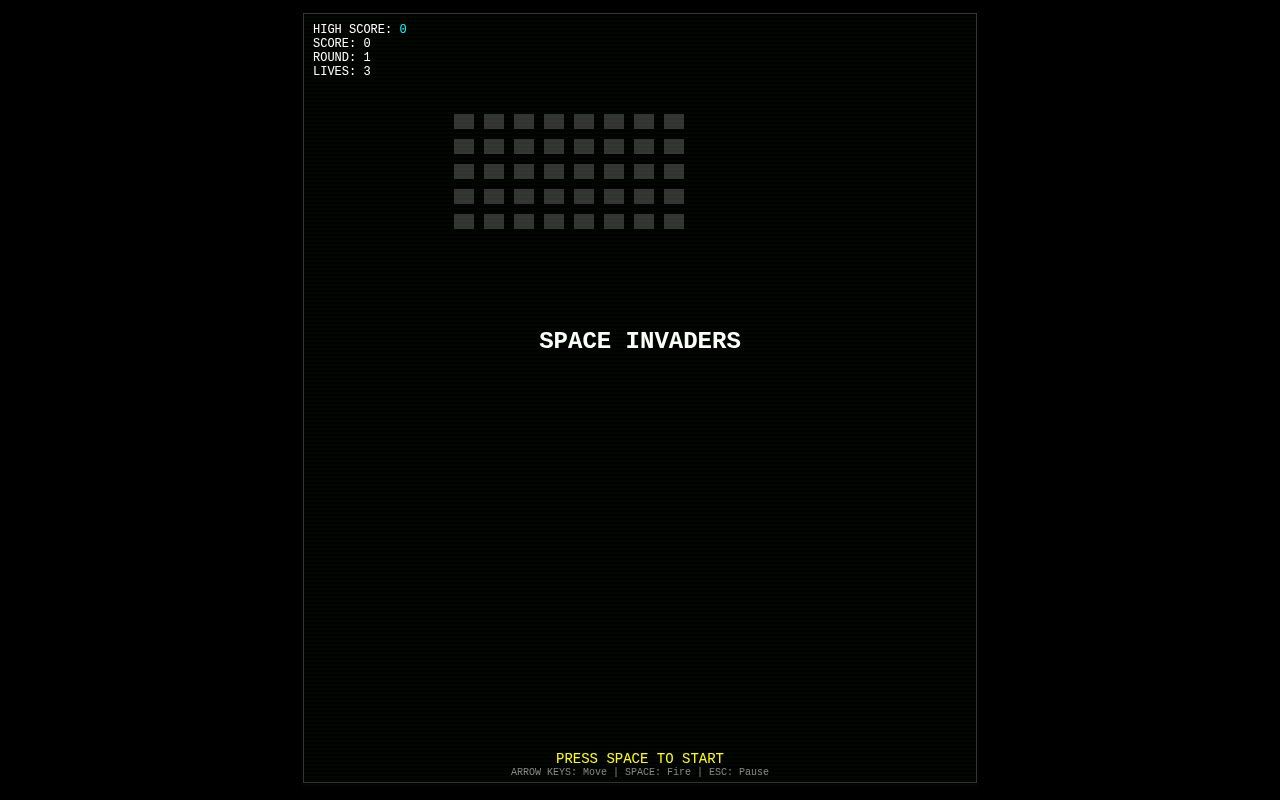spaceinvaders app