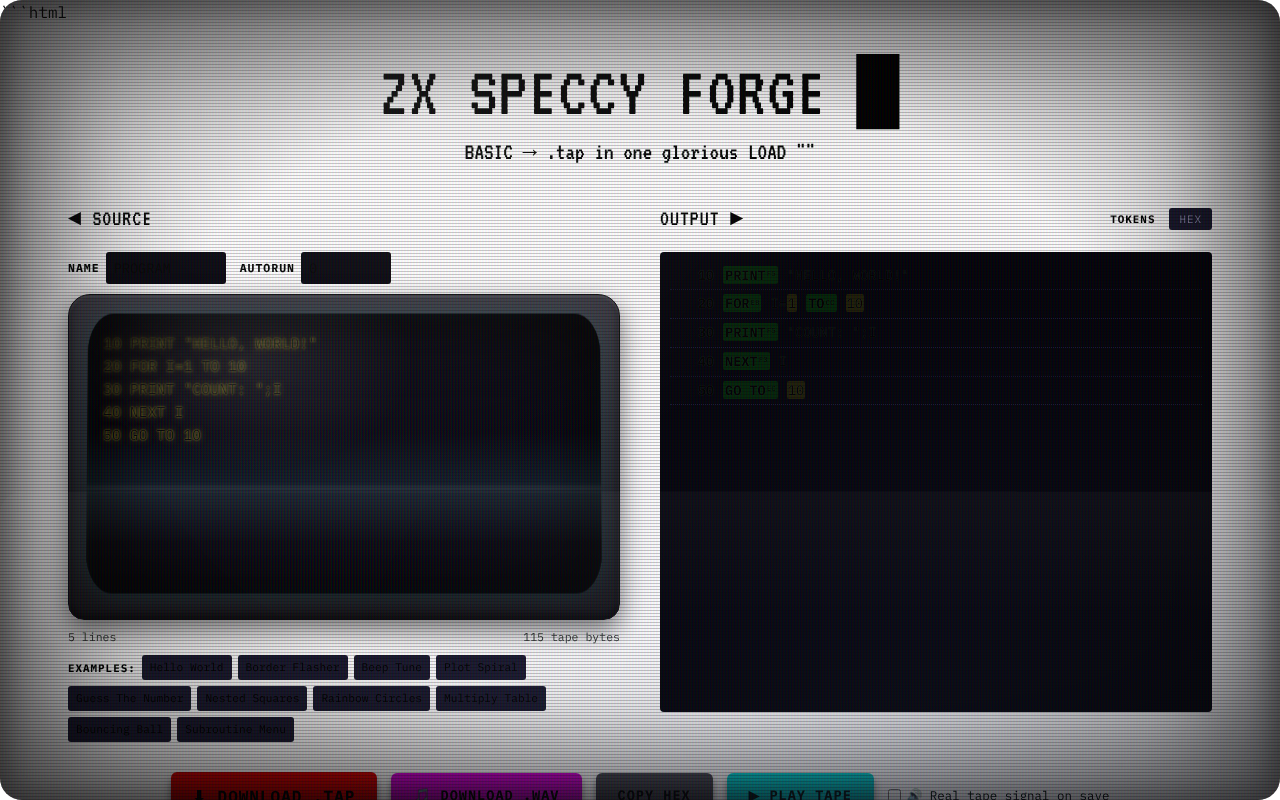 speccy-forge-program app