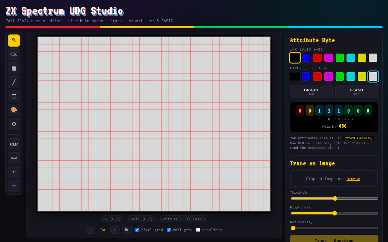 spectrum-udg-studio app