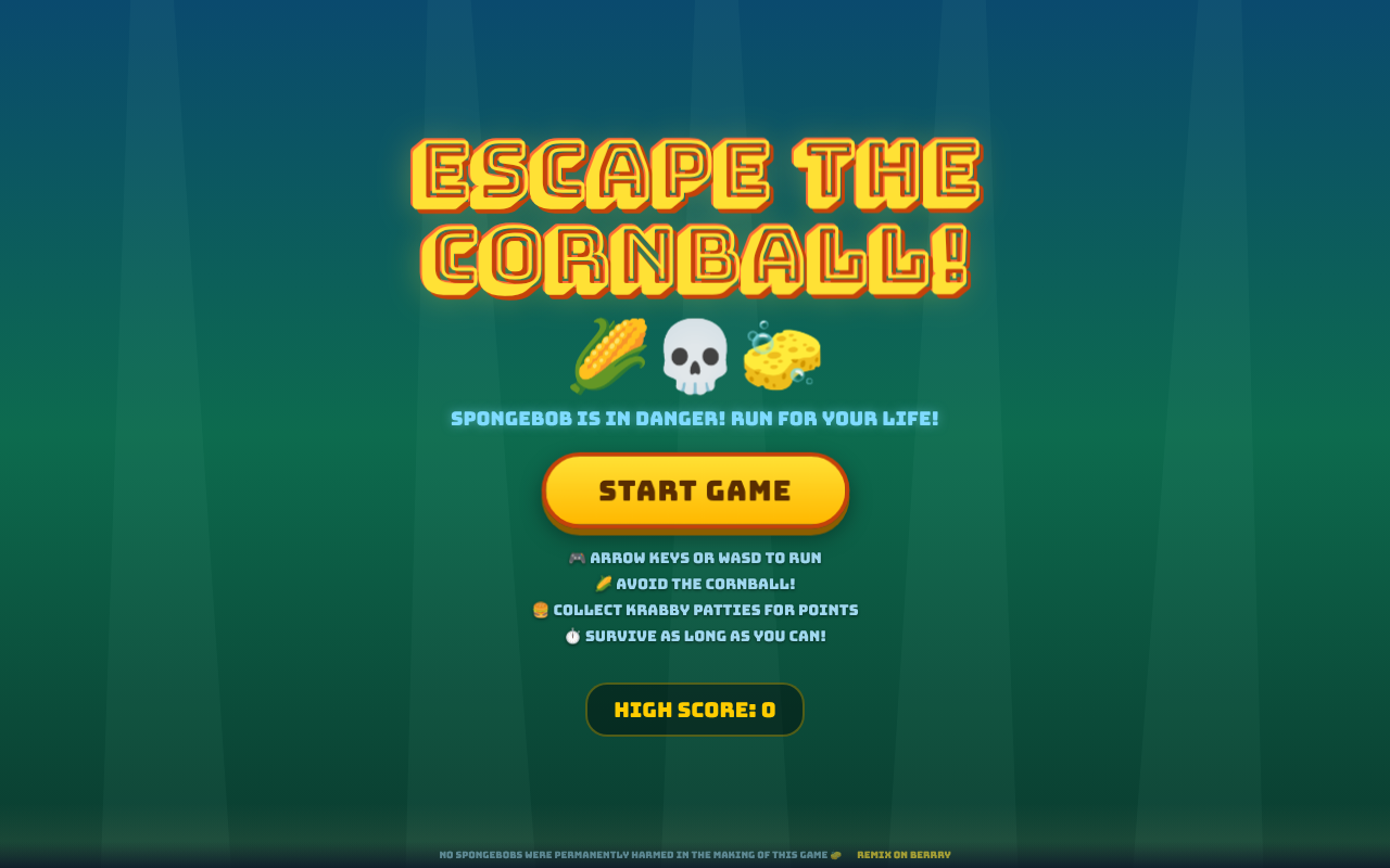 spongebob-runner app