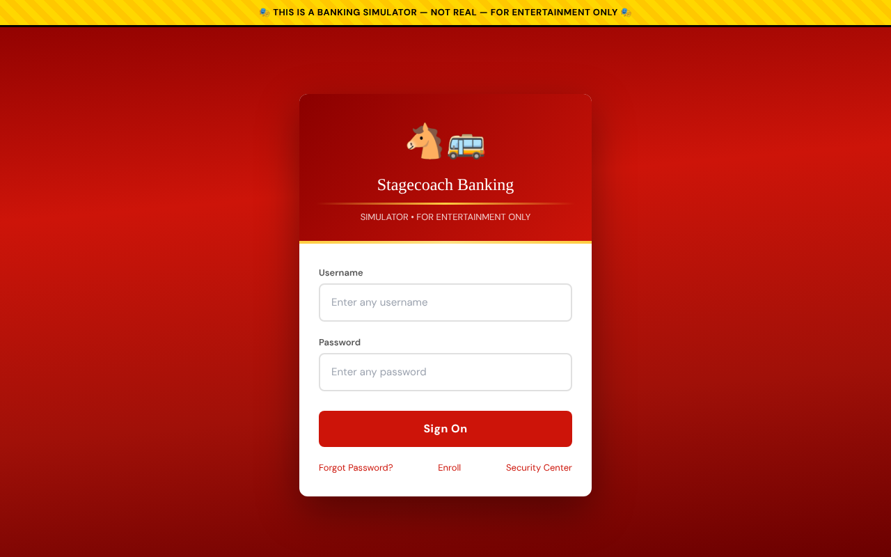 stagecoach-banking app