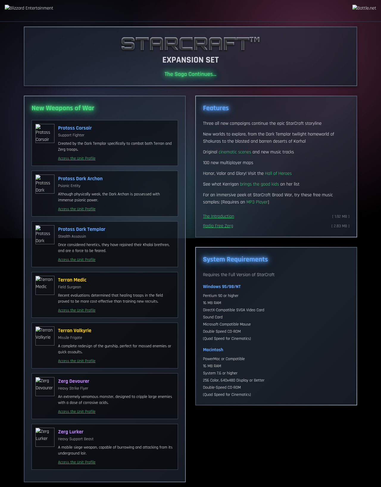 starcraftbroodwar app