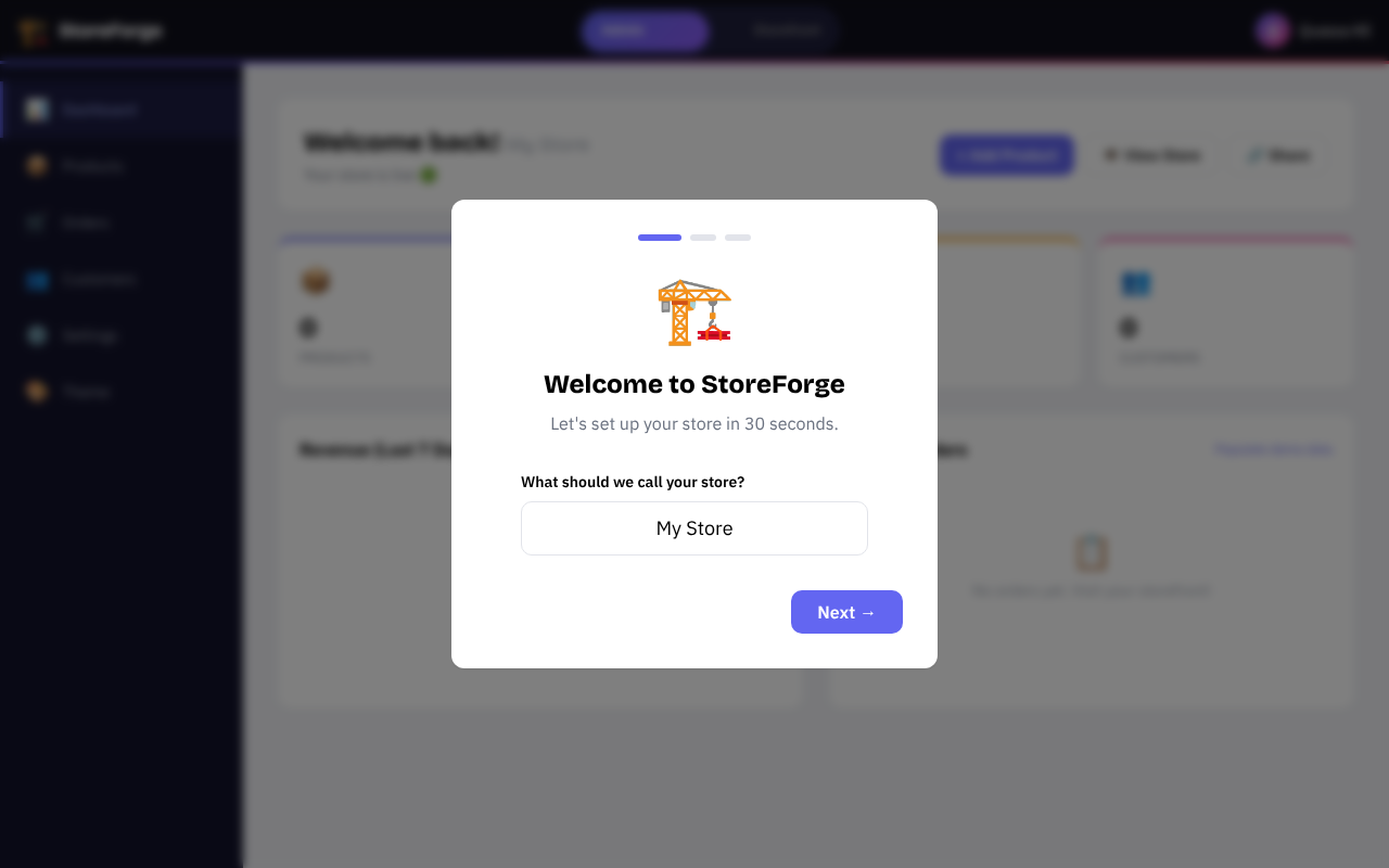 storeforge app