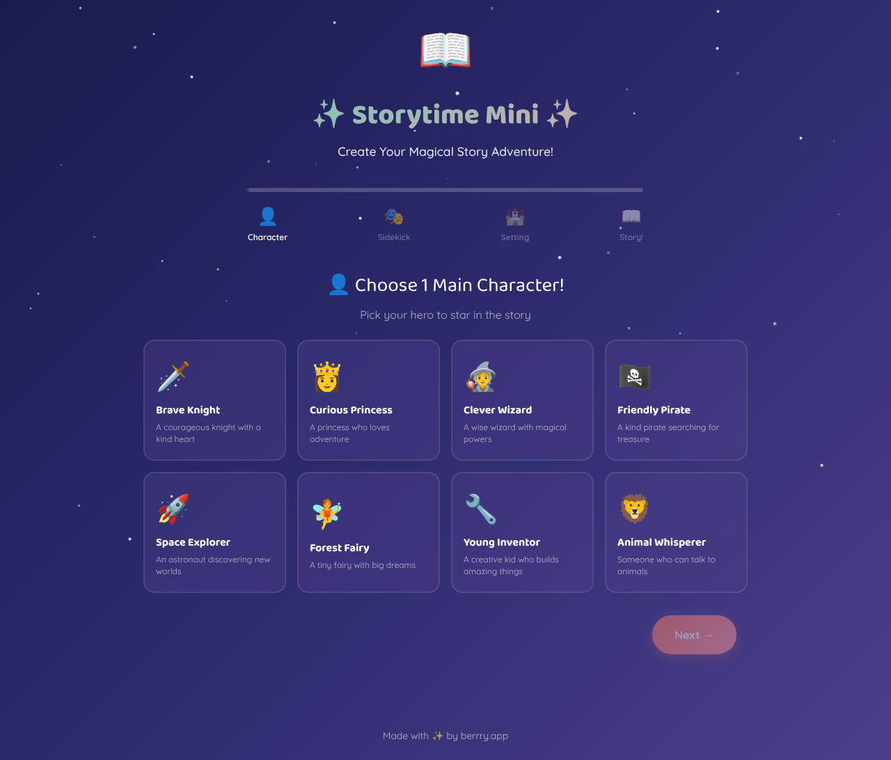 storytimemini app