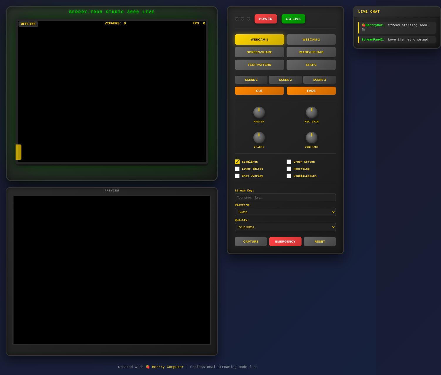 BerrryCRT Studio screenshot