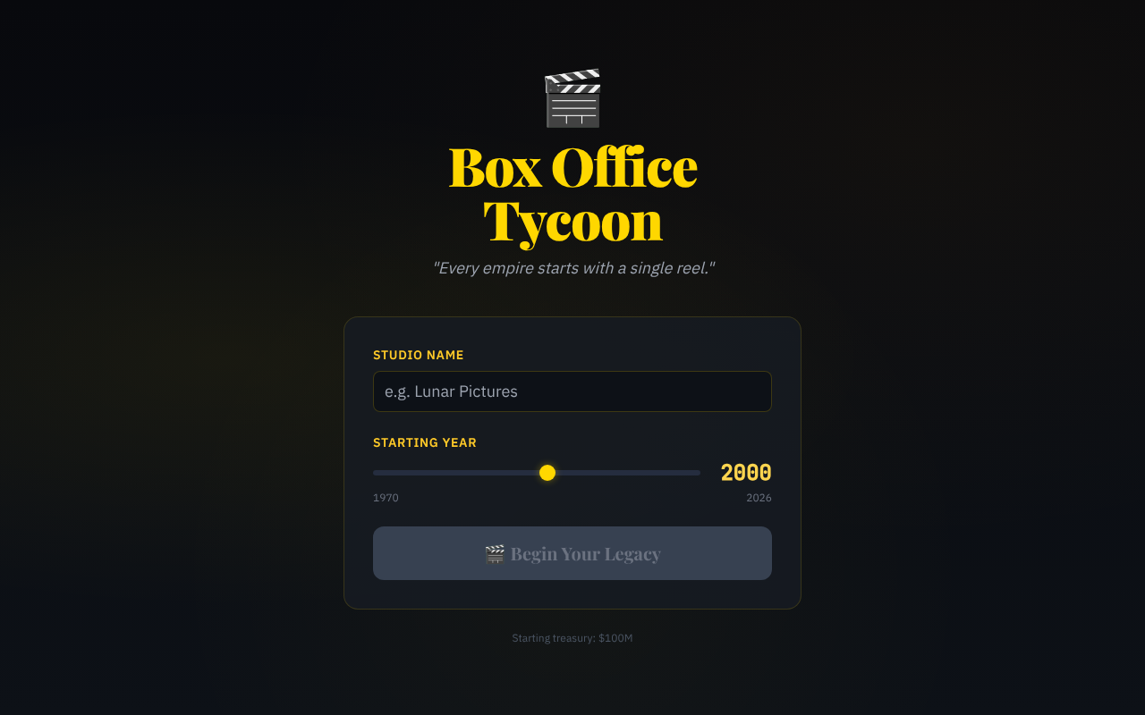 studiotycoon app