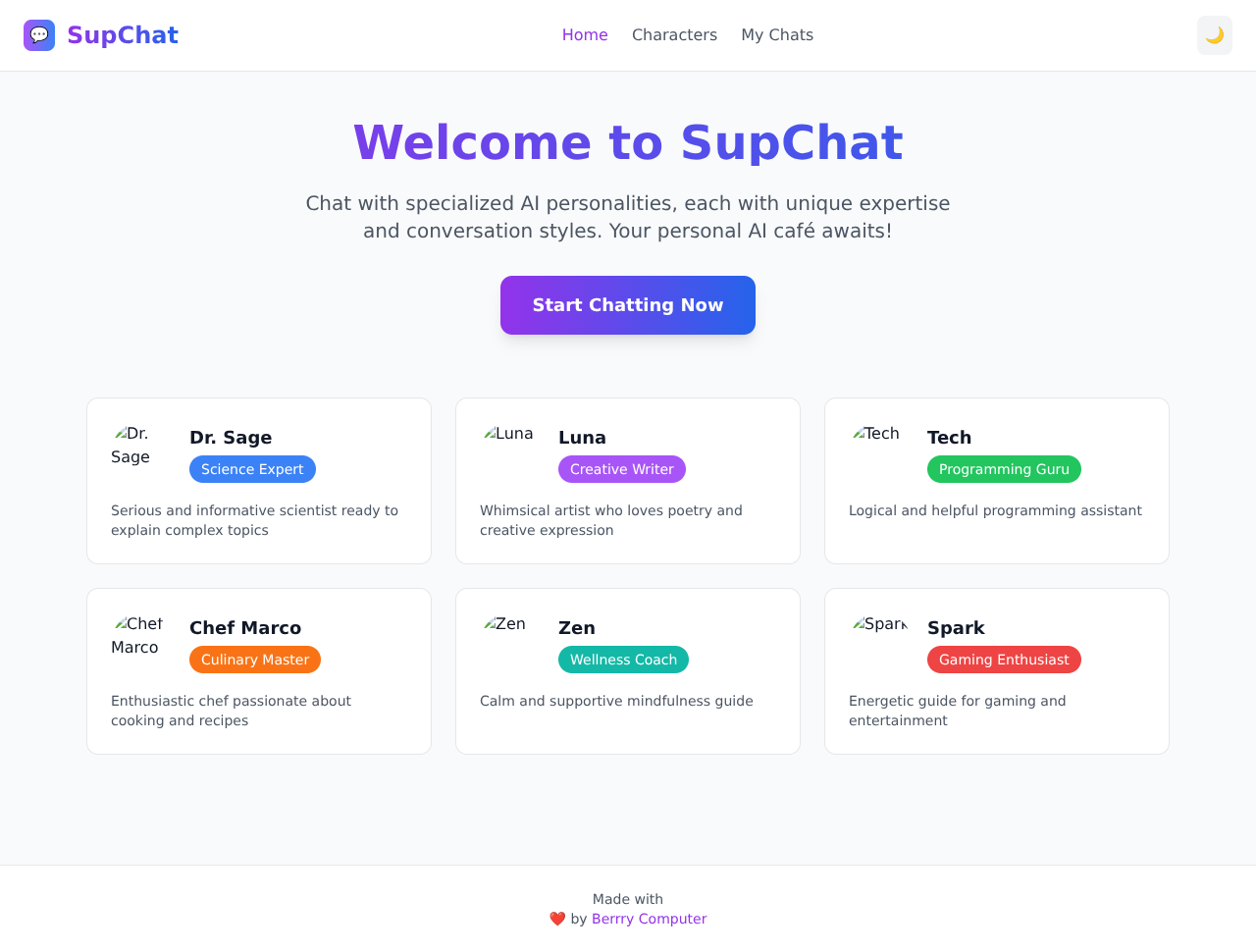 supchat app