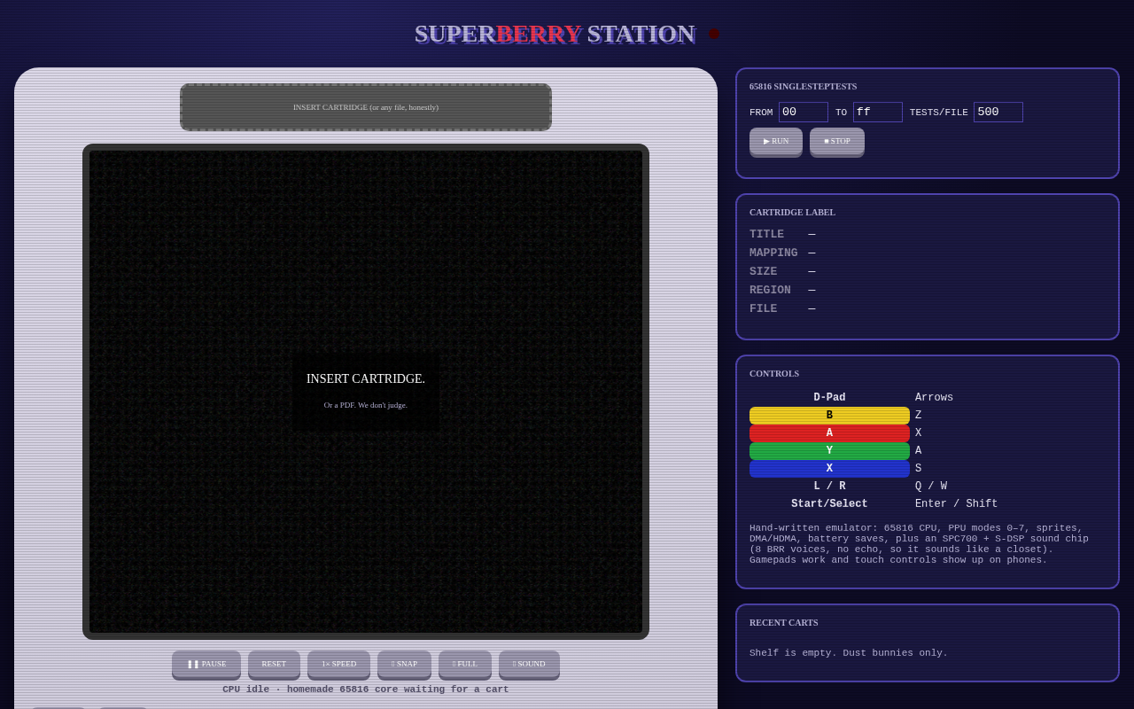 SuperBerry Station screenshot