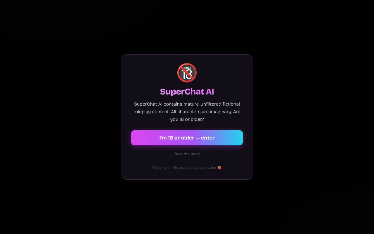 superchat-immersive-edgy app