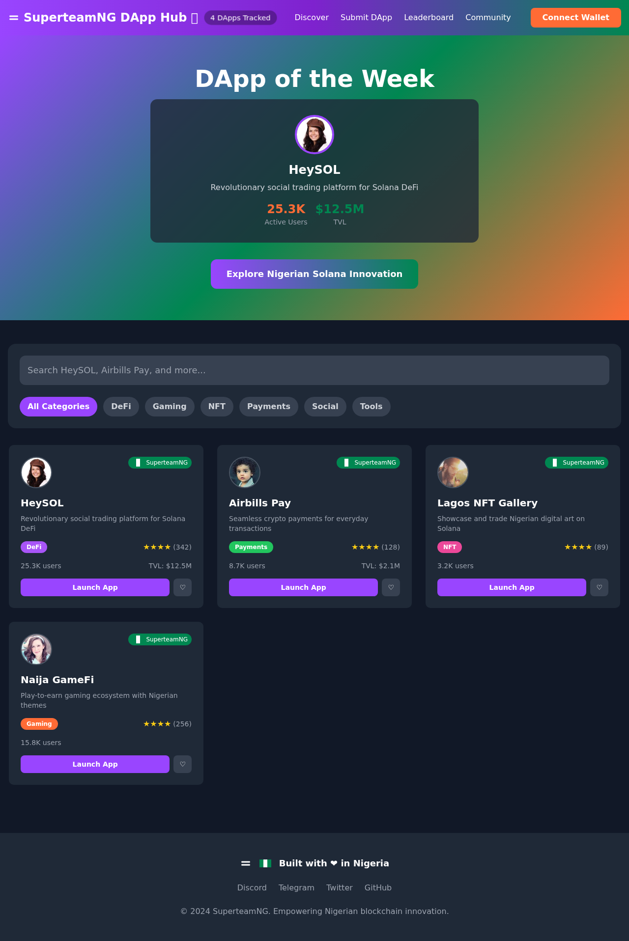 superteamng-dapps app