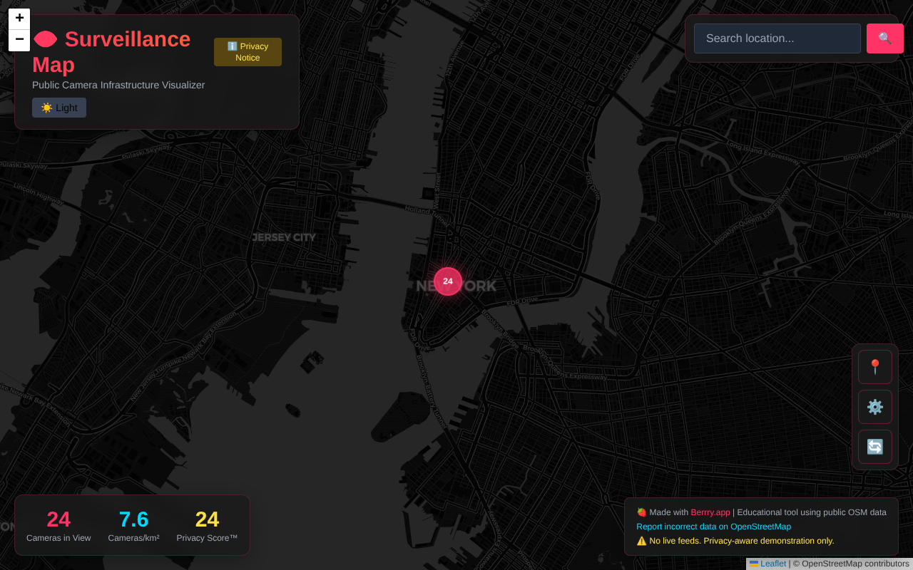 surveillancemap app