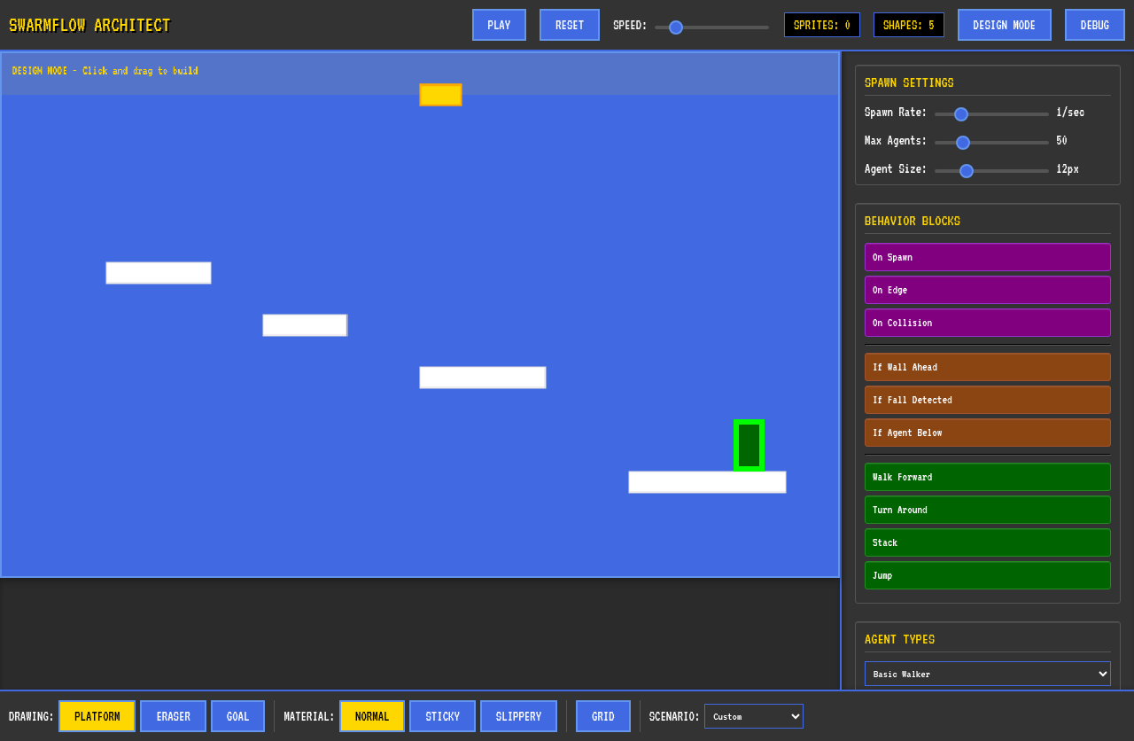 SwarmFlow Architect screenshot