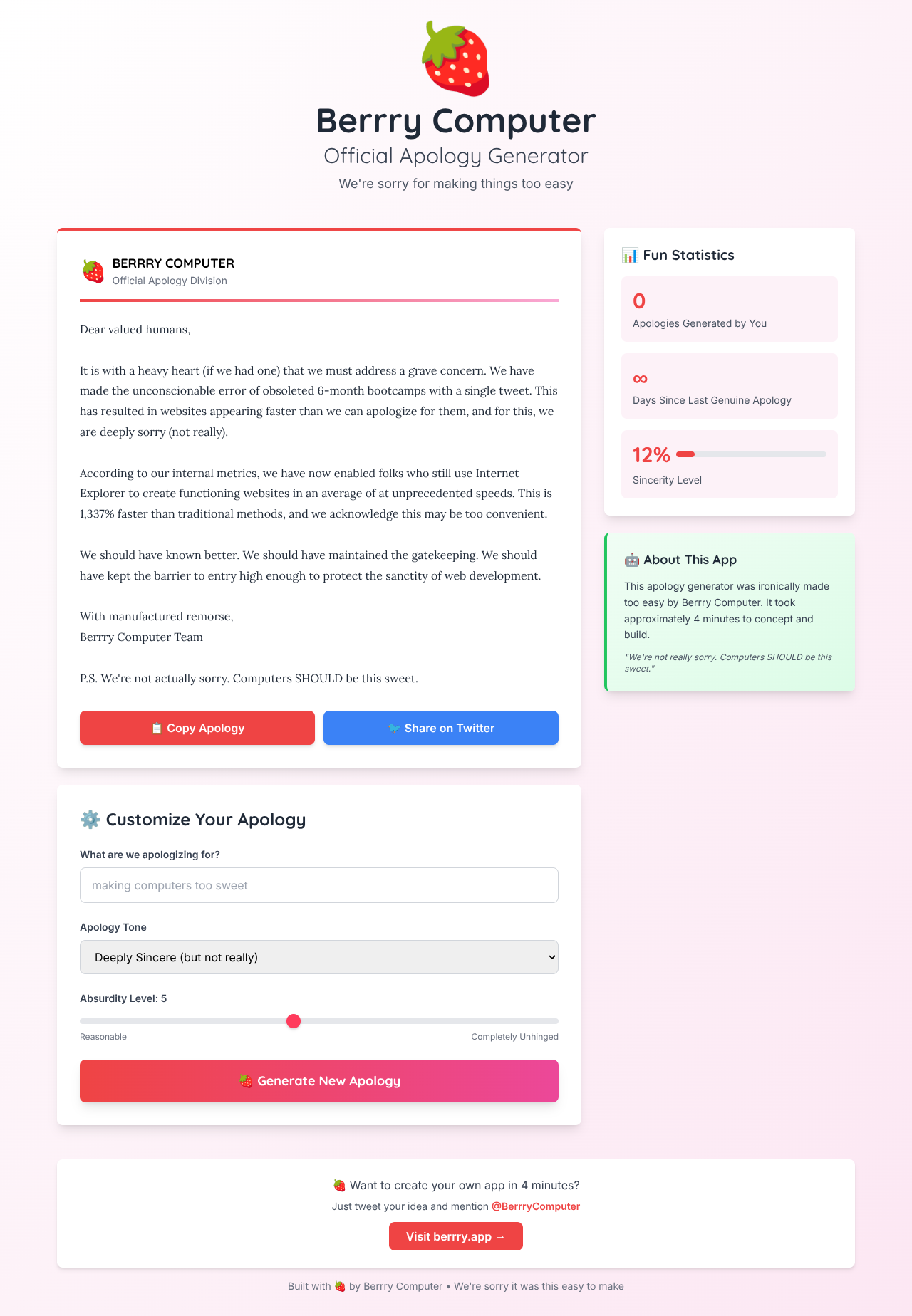 sweetapology app