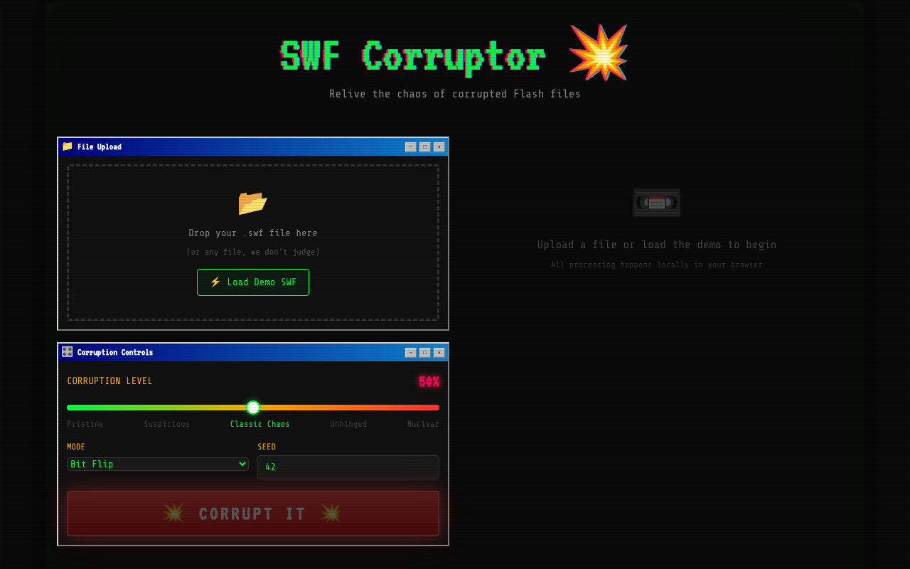 swf-corruptor app