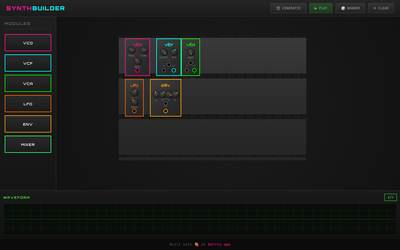 synthbuilder app
